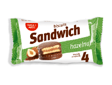 Biscuits Sandwich hazelnut